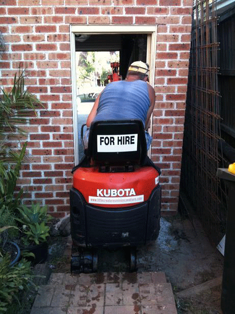 Throughadoor Moving through a typical door.